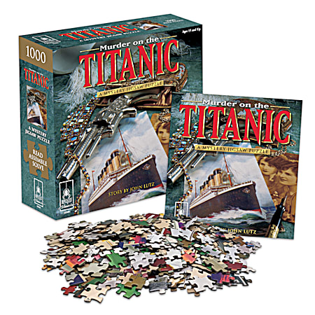 Murder on the Titanic-Classic Mystery Jigsaw Puzzle