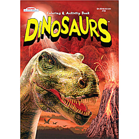 Dinosaur Coloring & Activity Book - Assorted