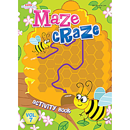 Maze Craze Activity Book - Assorted