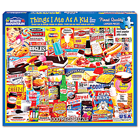 Tasty Memories 1000 pc Jigsaw Puzzle - Assorted
