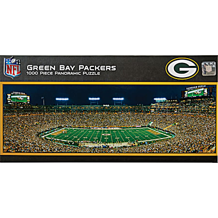 Green Bay Packers 1,000 Pc Stadium Panoramic Puzzle