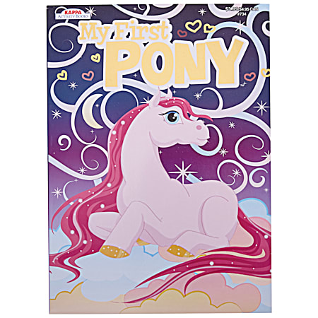 My First Pony Coloring Book - Assorted