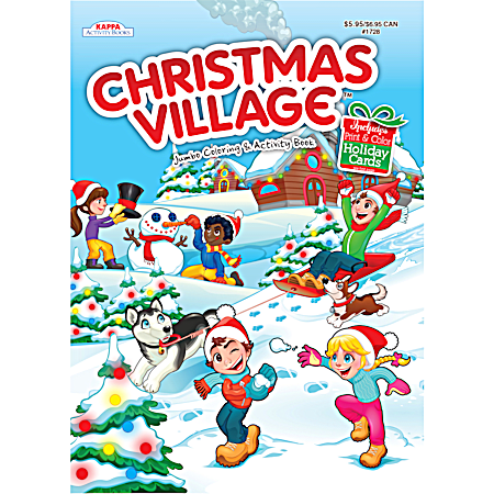 Jumbo Christmas Coloring & Activity Book - Assorted