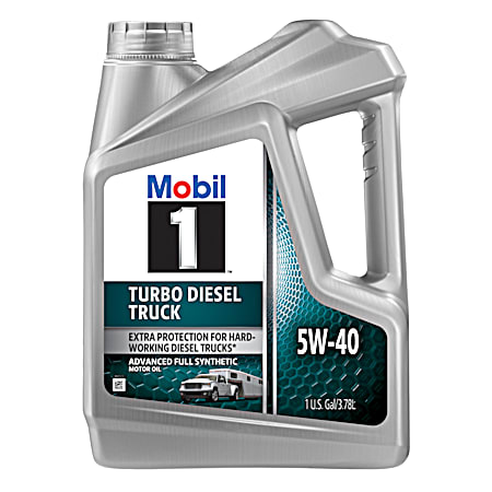 Mobil 1 Turbo Diesel Truck Full Synthetic Motor Oil - 5W40 - 1 Gal