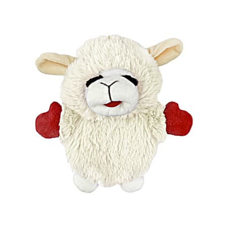 6 in Lamb Chop Crinkle Dog Toy