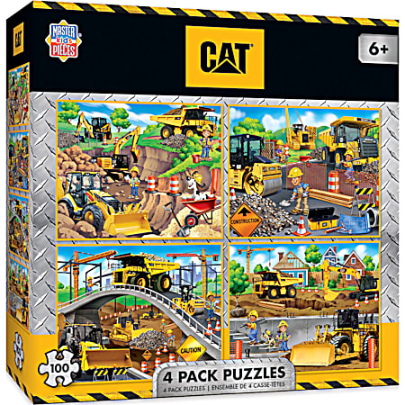 Caterpillar Puzzles - 4 Pk.