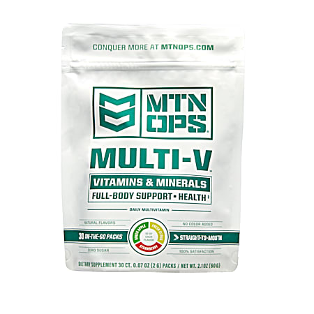 Multi-V STM Daily Multivitamin Stick Packs - 30 Ct