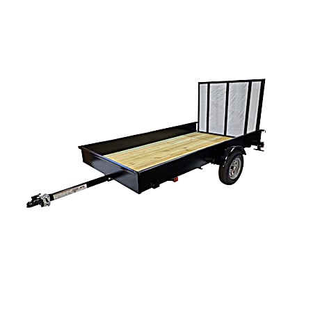 5 ft x 10 ft Solid Side Utility Trailer