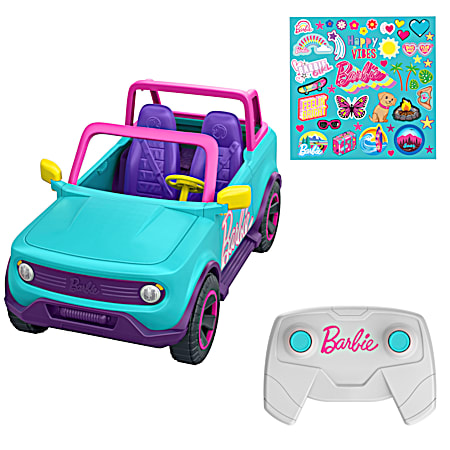 Hot Wheels Barbie RC SUV Vehicle