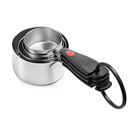 4 Pc Stainless Steel Measuring Cups
