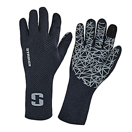 Men's Black/Gray Stealth Gloves