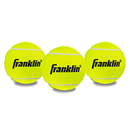 Yellow Practice Tennis Balls - 3 pk