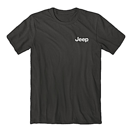 Men's Smoke Jeep Sasquatch Short Sleeve Shirt