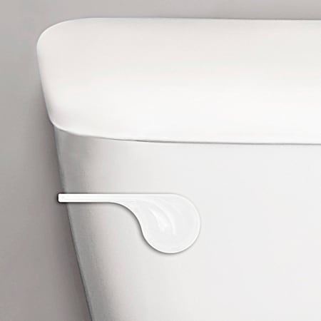 StrongARM Wave White Toilet Flush Handle