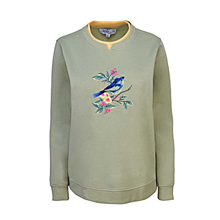 Women's Fleece Embroidered Pullover