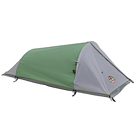 1 Person Green Backpacking Tent