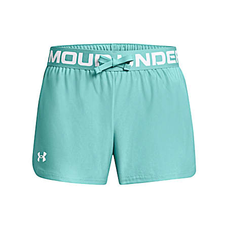 Girls' Radial Turquoise Play Up Shorts