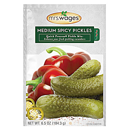 6.5 oz Quick Process Medium Spicy Pickle Mix