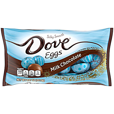 Silky Smooth 8.87 oz Milk Chocolate Eggs