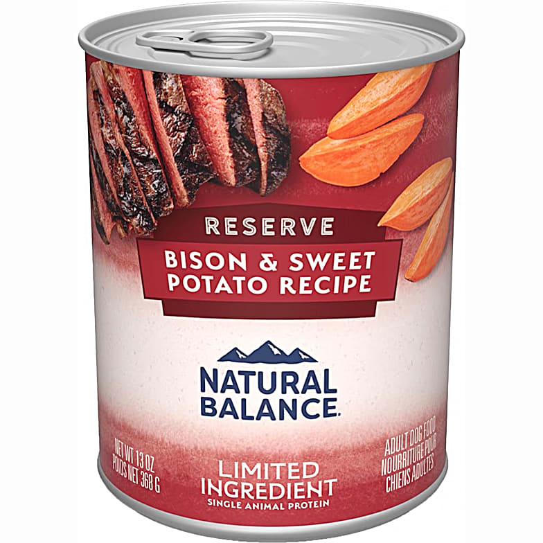 Natural balance buffalo and sweet potato shop