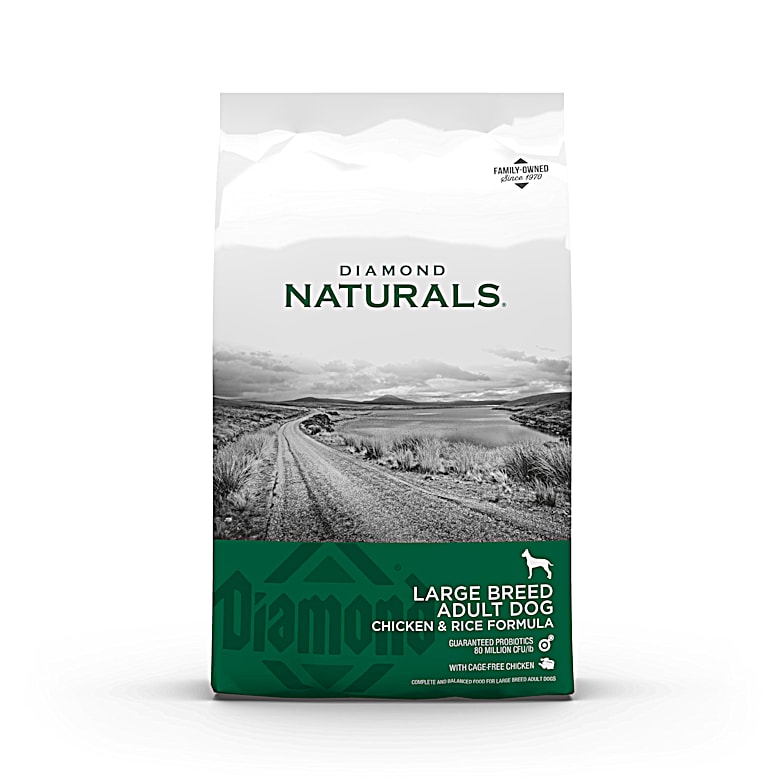 Diamond naturals senior formula dry dog food sales