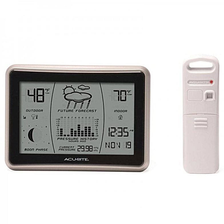 6.5 in Indoor/Outdoor Weather Thermometer by AcuRite at Fleet Farm