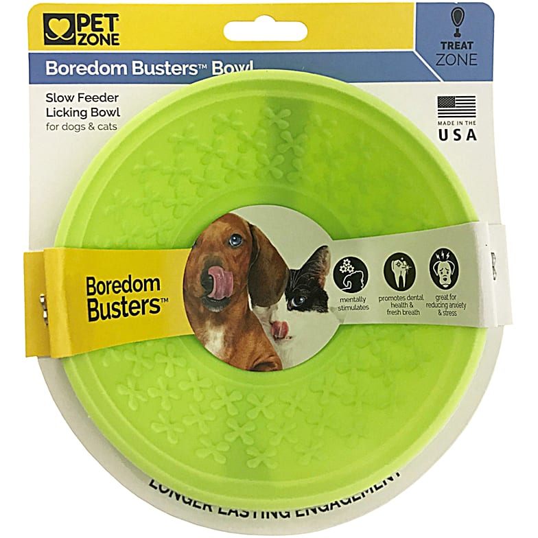 Pet Zone Boredom Busterz Engage Licking Mat Green