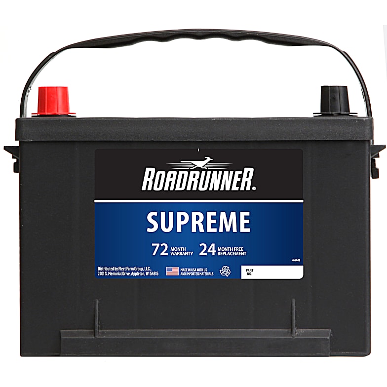 Marine RV Battery Grp 24 12 Mo 800 CCA By Road Runner At Fleet Farm