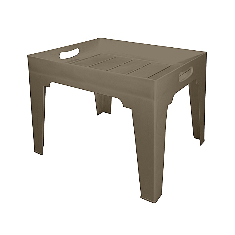 Adams usa big easy square hot sale outdoor end table