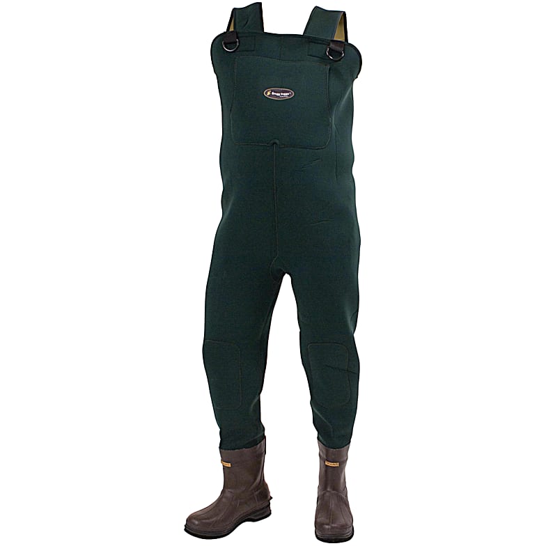 Hip Waders PVC Waterproof Hip Wading Boots, Male and Female Rice Planting,  Outdoor Fishing, Food Processing, Outdoor Exploration (Color : Green, Size