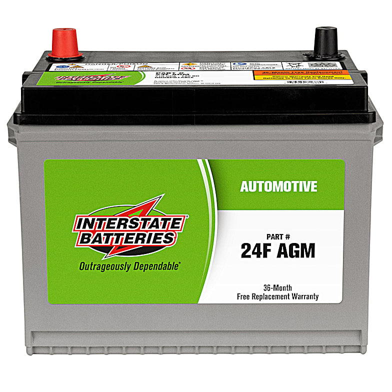 Interstate Batteries Powersport AGM Battery FAYTX5L