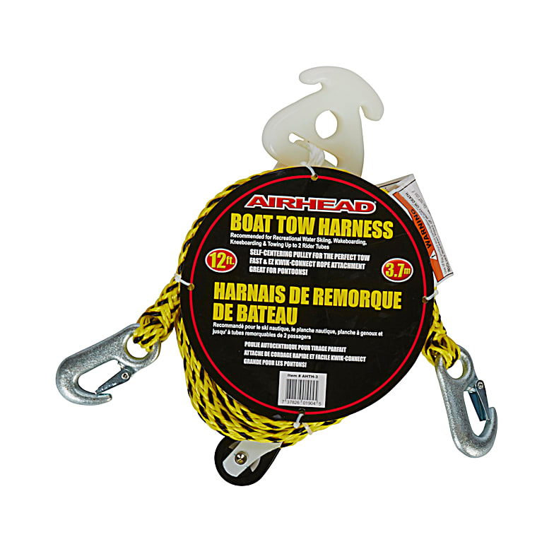 TOW ROPE HEAVY DUTY POLY WITH RED FLAG MH809 - Lyal Eales Stores