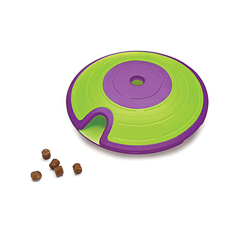 Large Green Wobble Bowl Interactive Treat Puzzle Dog Toy by outward hound  at Fleet Farm