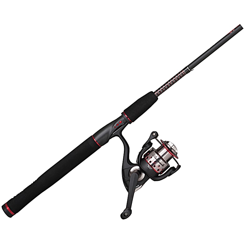  Ugly Stik Bigwater Spinning Reel and Fishing Rod Combo,  Black/Red/Yellow : Sports & Outdoors