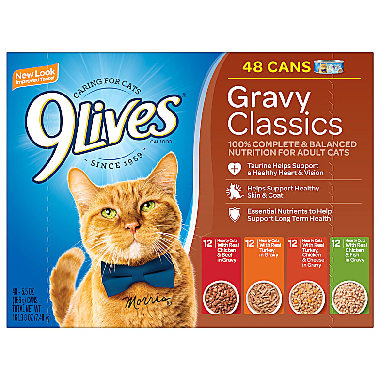9 lives wet cat sales food
