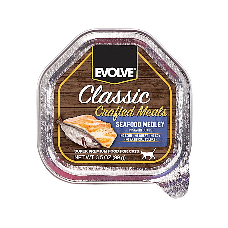 Evolve wet cat food sale