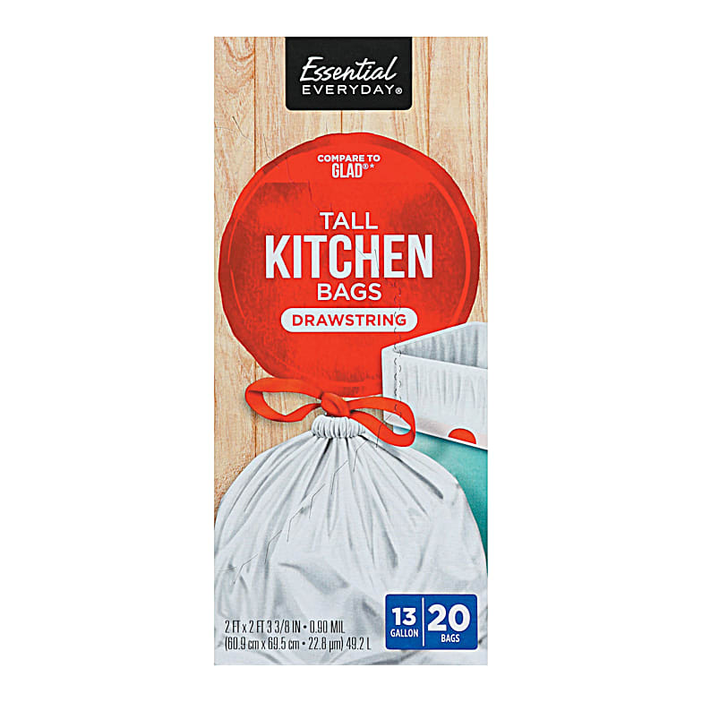 30 Gal Heavy Duty Flap Top Trash Bags - 40 ct by Essential EVERYDAY at  Fleet Farm