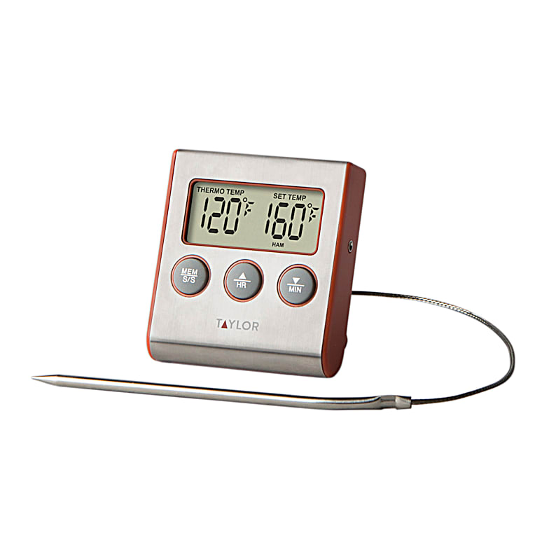 Silver/Black Dual-Probe Medium Cooking Thermometer by ThermoPro at Fleet  Farm
