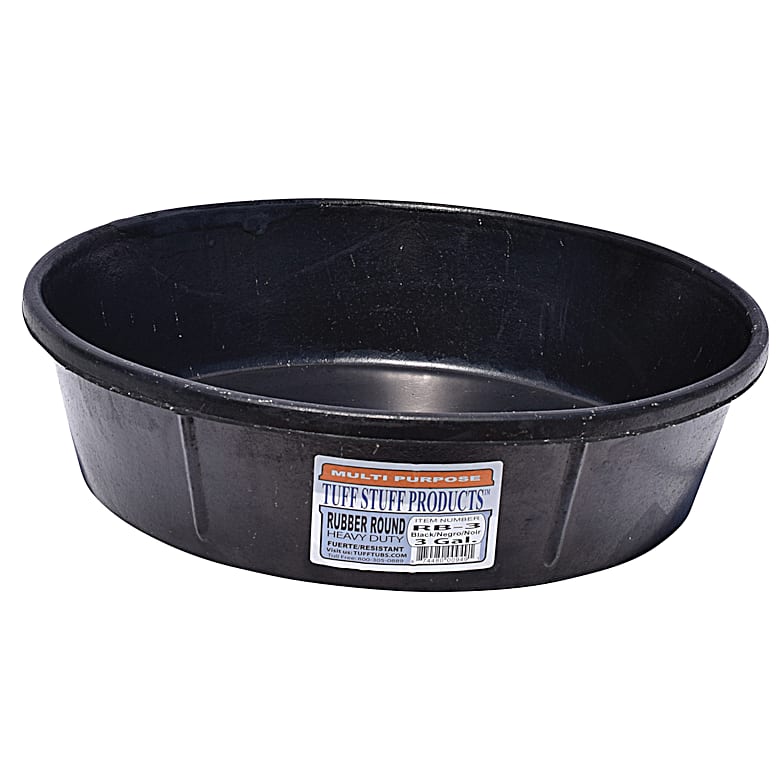 Little Giant 2 Quart Rubber Feed Pan