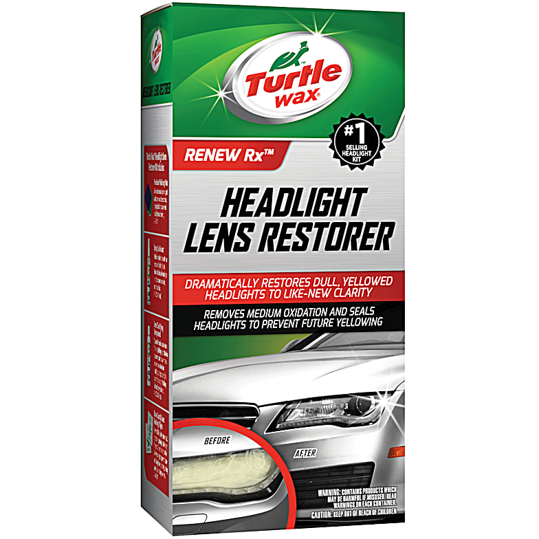 XTryfun Headlight Restoration Kit, Automotive Headlight Cleaner and Restorer Kit with Clear Coat, Car Headlight Lens Restoration Kit to Remove