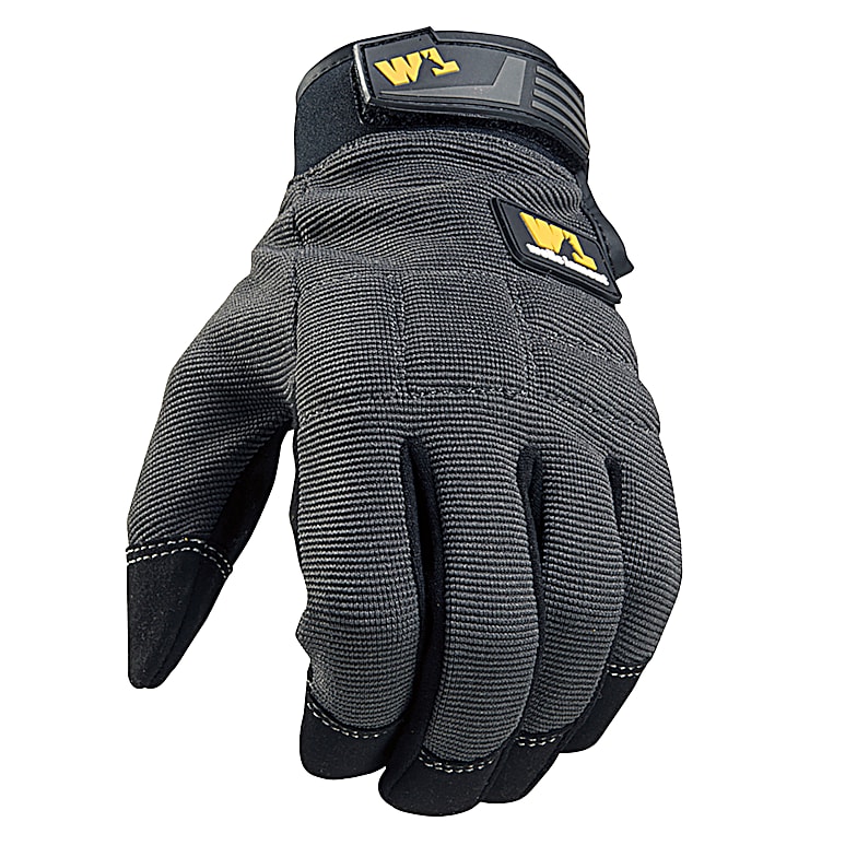 Men's Yellow/Black Performance Mechanic Work Gloves by DEWALT at Fleet Farm