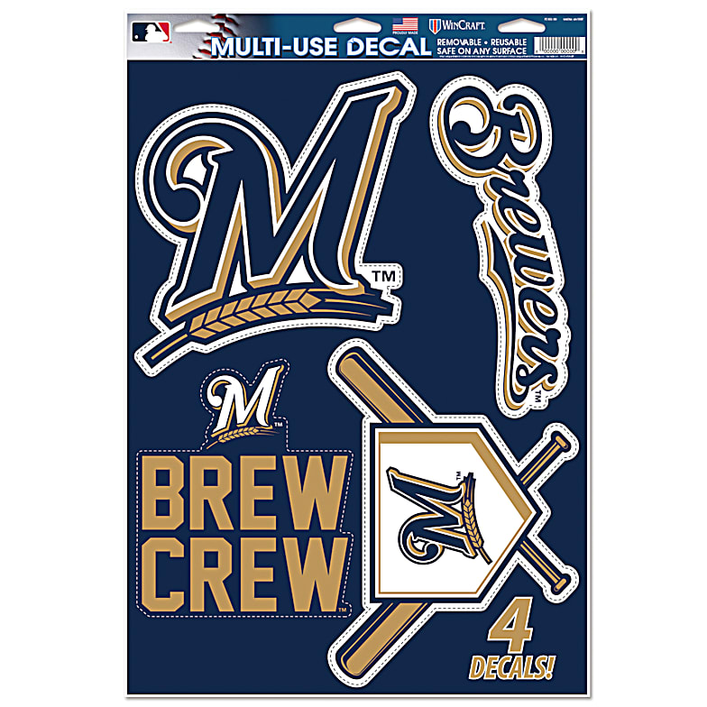 Milwaukee Brewers Brew Crew 3' x 5' Deluxe Flag