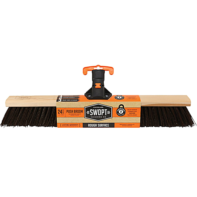  Floor Squeegee with 60 Long Handle, Heavy Duty 18 Rubber  Squeegee Broom for Concrete Floor, Bathroom Tile, Garage : Health &  Household