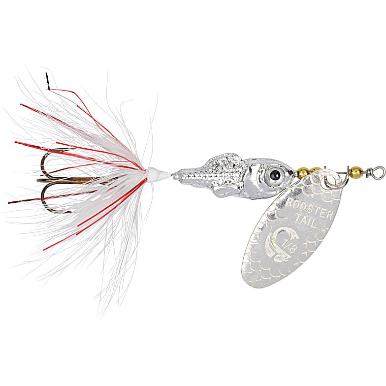 Worden's Tinsel Brown Trout Rooster Tail Spinner