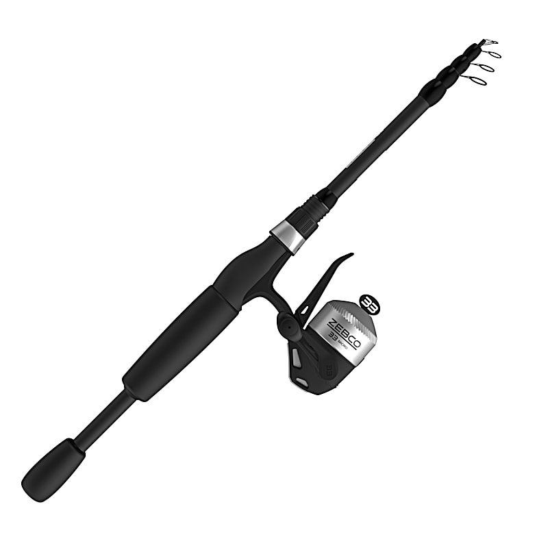  Zebco 33 Pistol Spincast Reel and Fishing Rod Combo, 5