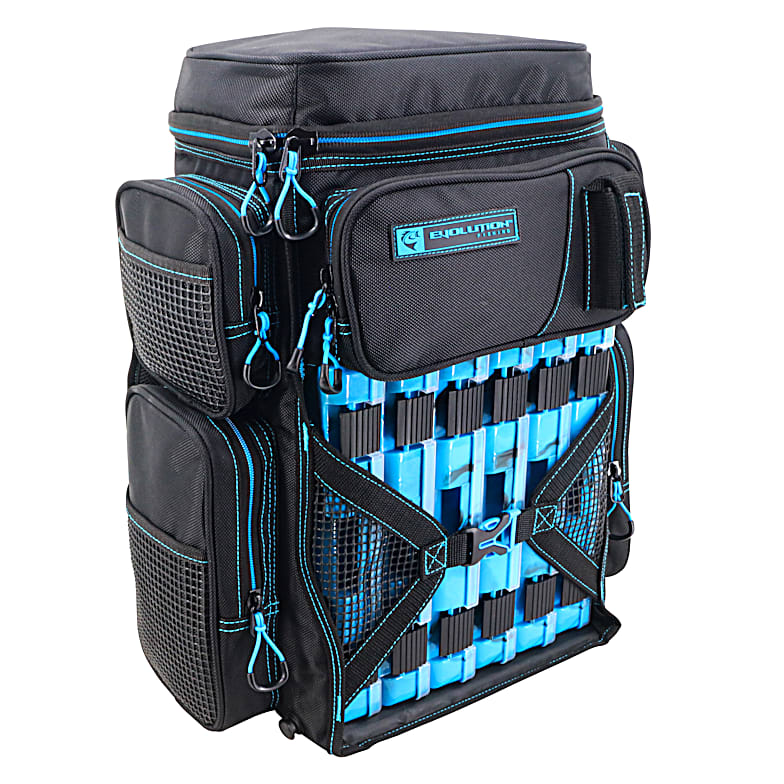 Travel Pro Fishing Tackle Bag with 4 Trays Large Water-Resistant