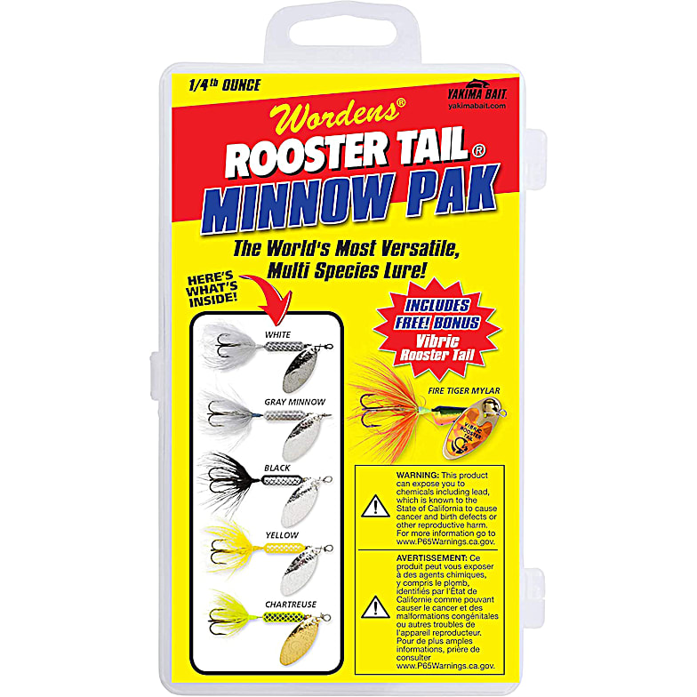 Rooster Tail - Strobe Chartreuse by Yakima at Fleet Farm