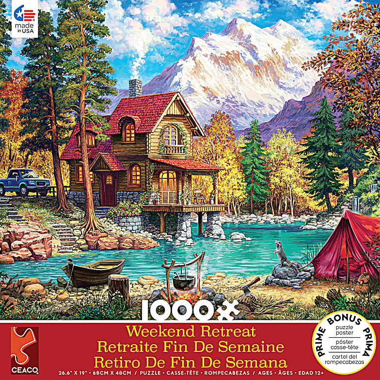 Jigsaw Puzzles for Adults & Kids, 100 to 1,000 Pieces