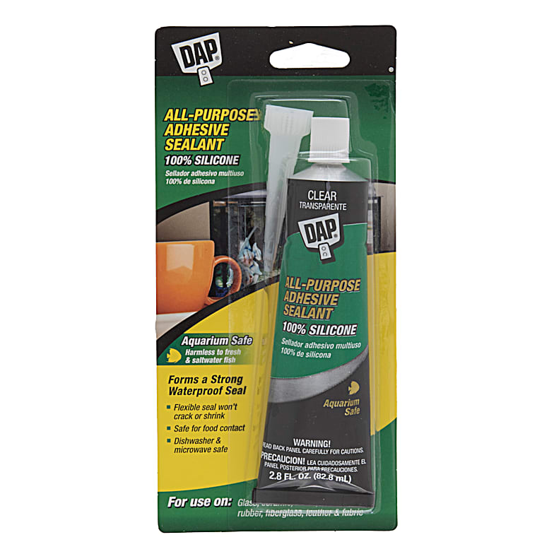 DAP All-Purpose Clear Silicone Sealant 9.8 oz