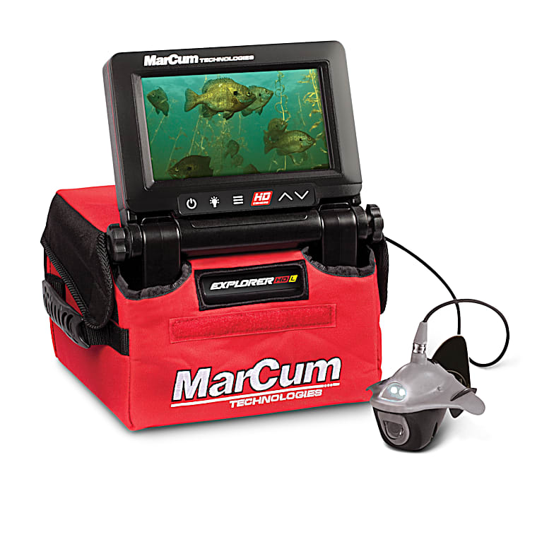 Marcum Ice Fishing Sonars, Tranducers, and Underwater Cameras